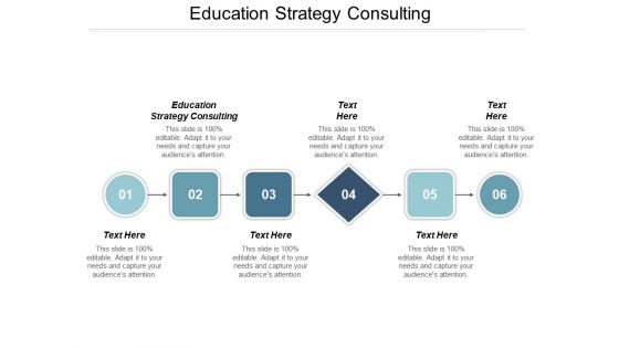 Education Strategy Consulting Ppt PowerPoint Presentation Styles Gallery