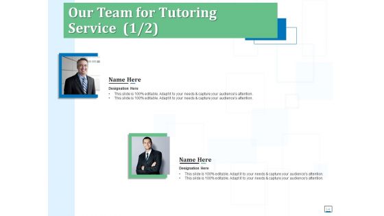 Educational Tuition As A Service Proposal Template Ppt PowerPoint Presentation Complete Deck With Slides