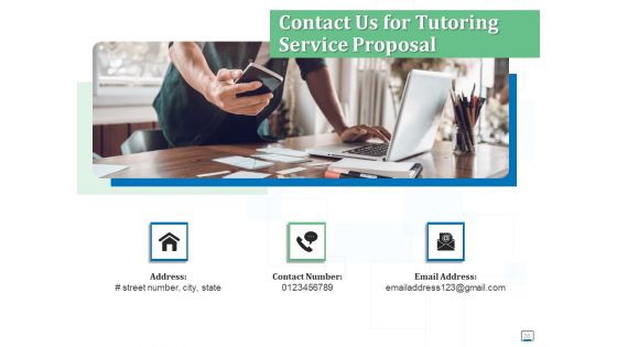 Educational Tuition As A Service Proposal Template Ppt PowerPoint Presentation Complete Deck With Slides