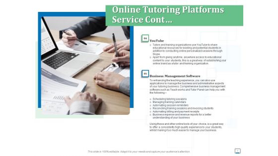 Educational Tuition As A Service Proposal Template Ppt PowerPoint Presentation Complete Deck With Slides