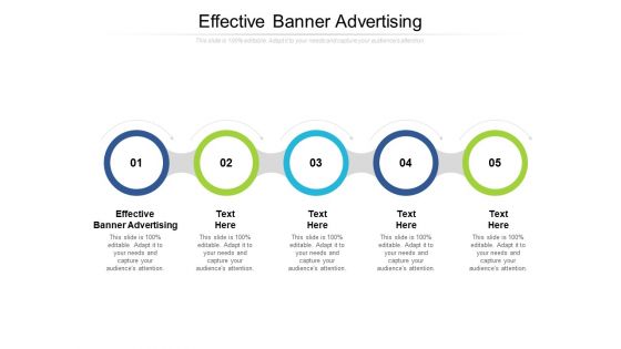 Effective Banner Advertising Ppt PowerPoint Presentation Infographics Outfit Cpb Pdf