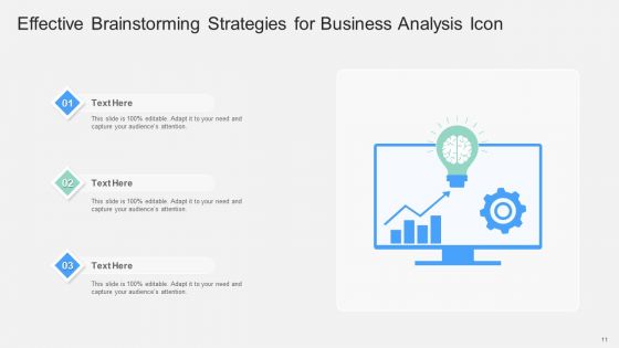 Effective Brainstorming Strategies Ppt PowerPoint Presentation Complete Deck With Slides