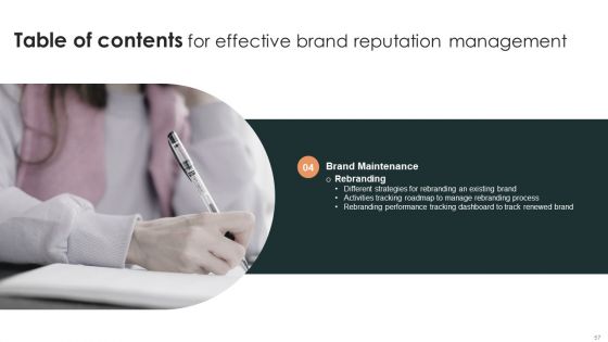Effective Brand Reputation Management Ppt PowerPoint Presentation Complete Deck With Slides