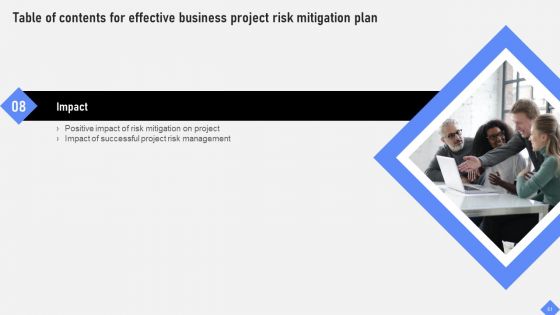Effective Business Project Risk Mitigation Plan Ppt PowerPoint Presentation Complete Deck With Slides