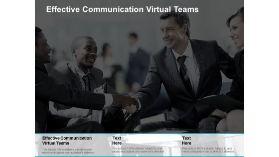 Effective Communication Virtual Teams Ppt PowerPoint Presentation Icon Microsoft Cpb Effective Communication Virtual Teams Ppt PowerPoint Presentation Icon Microsoft Cpb