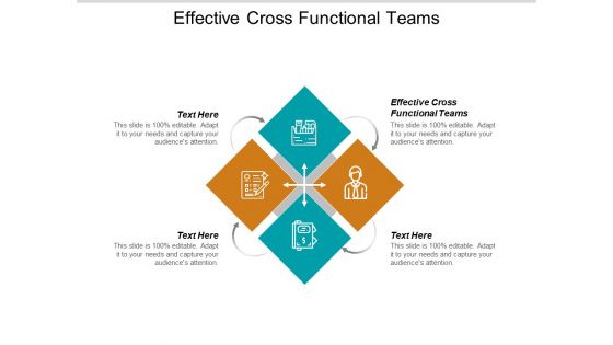 Effective Cross Functional Teams Ppt PowerPoint Presentation Summary Inspiration Cpb