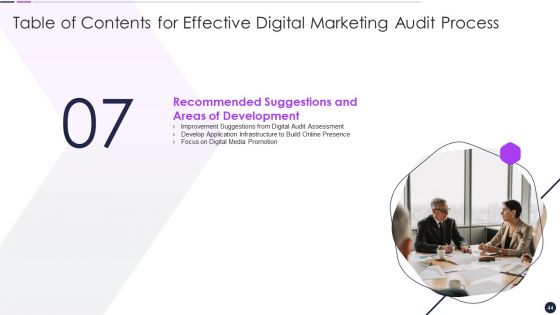 Effective Digital Marketing Audit Process Ppt PowerPoint Presentation Complete Deck With Slides
