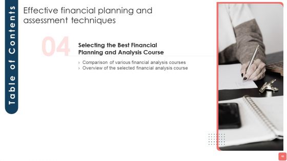 Effective Financial Planning And Assessment Techniques Ppt PowerPoint Presentation Complete Deck With Slides