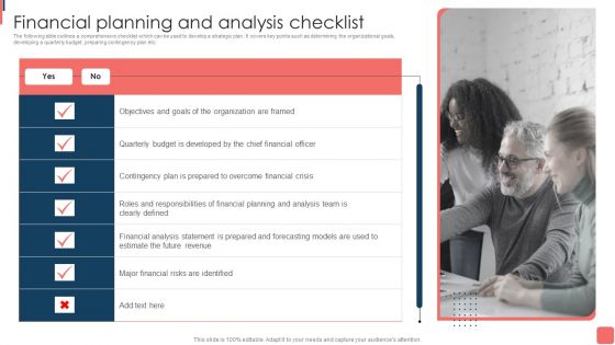 Effective Financial Planning Assessment Techniques Financial Planning And Analysis Checklist Portrait PDF Effective Financial Planning Assessment Techniques Financial Planning And Analysis Checklist Portrait PDF