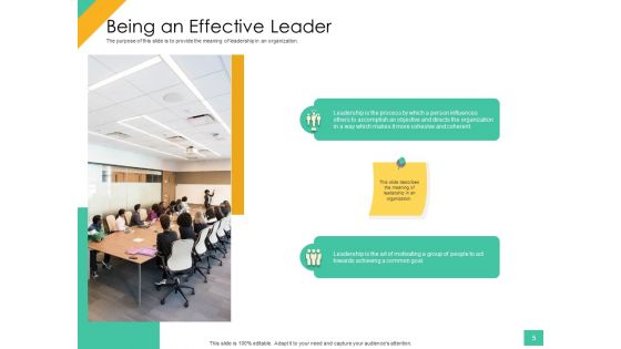 Effective Management Styles For Leaders Ppt PowerPoint Presentation Complete Deck With Slides