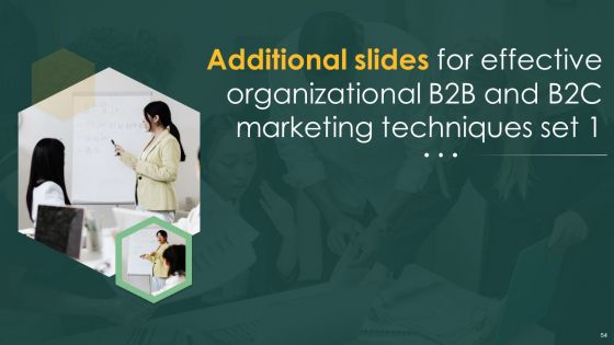 Effective Organizational B2B And B2C Marketing Techniques Set 1 Ppt PowerPoint Presentation Complete Deck With Slides