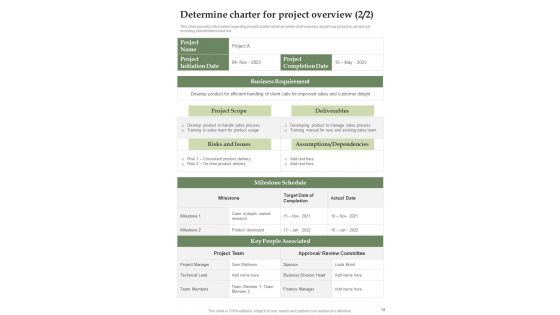 Effective Project Management Playbook Template