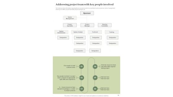 Effective Project Management Playbook Template