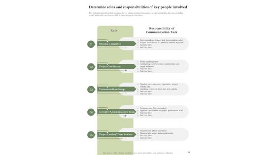 Effective Project Management Playbook Template
