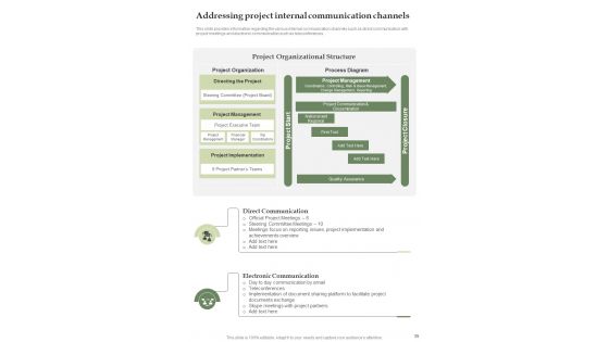 Effective Project Management Playbook Template