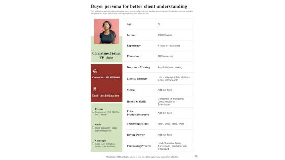 Effective Selling Techniques Playbook For Sales Representative Template