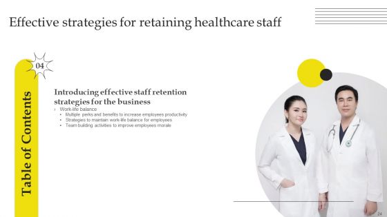 Effective Strategies For Retaining Healthcare Staff Ppt PowerPoint Presentation Complete Deck With Slides