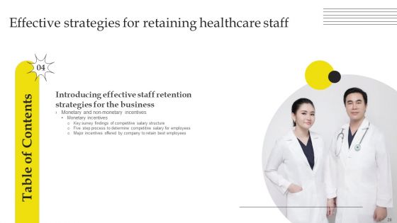 Effective Strategies For Retaining Healthcare Staff Ppt PowerPoint Presentation Complete Deck With Slides