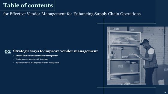 Effective Vendor Management For Enhancing Supply Chain Operations Ppt PowerPoint Presentation Complete Deck With Slides