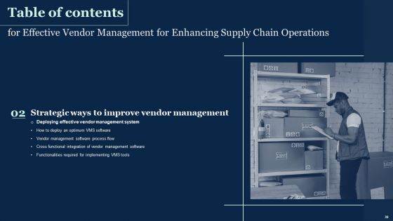 Effective Vendor Management For Enhancing Supply Chain Operations Ppt PowerPoint Presentation Complete Deck With Slides