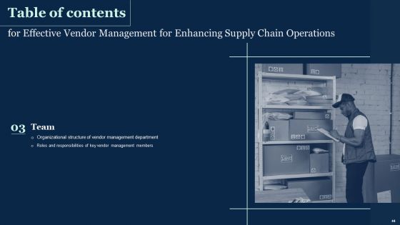 Effective Vendor Management For Enhancing Supply Chain Operations Ppt PowerPoint Presentation Complete Deck With Slides