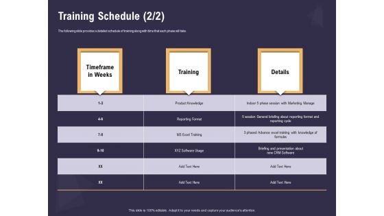 Effective Workforce Management Training Schedule Details Ppt PowerPoint Presentation File Graphics Design PDF Effective Workforce Management Training Schedule Details Ppt PowerPoint Presentation File Graphics Design PDF