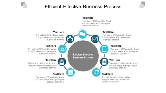 Efficient Effective Business Process Ppt PowerPoint Presentation Styles Inspiration Cpb