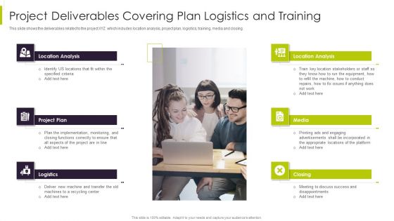 Efficient Ways For Successful Project Administration Project Deliverables Covering Plan Formats PDF