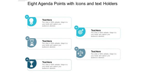 Eight Agenda Points With Icons And Text Holders Ppt PowerPoint Presentation Example File Eight Agenda Points With Icons And Text Holders Ppt PowerPoint Presentation Example File