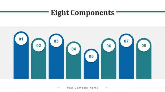 Eight Components Manufacturer Distributor Ppt PowerPoint Presentation Complete Deck With Slides
