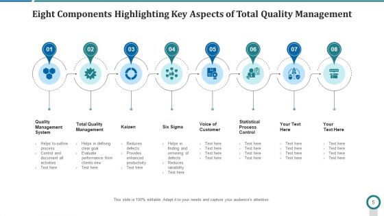 Eight Components Manufacturer Distributor Ppt PowerPoint Presentation Complete Deck With Slides