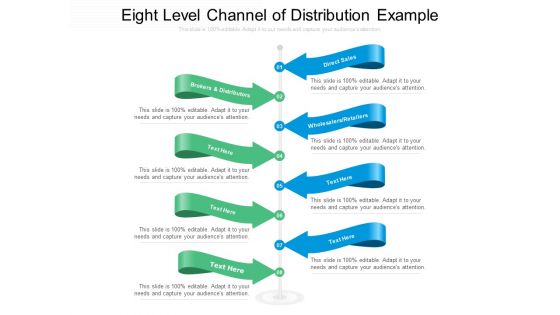 Eight Level Channel Of Distribution Example Ppt PowerPoint Presentation Styles Background PDF