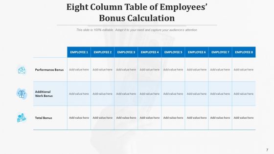 Eight Section Table Performance Monitoring Ppt PowerPoint Presentation Complete Deck With Slides