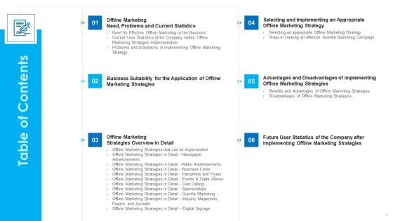 Elaborative Summary Of Different Offline Marketing Methods Ppt PowerPoint Presentation Complete Deck With Slides