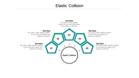 Elastic Collision Ppt PowerPoint Presentation Infographic Template Background Cpb Pdf