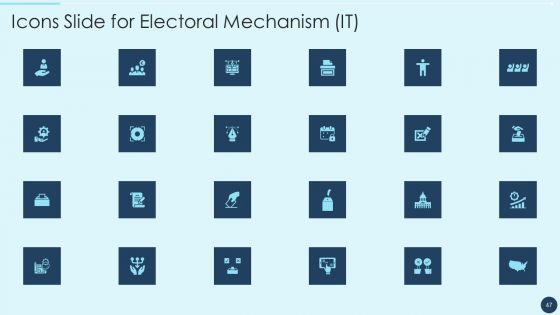 Electoral Mechanism IT Ppt PowerPoint Presentation Complete Deck With Slides