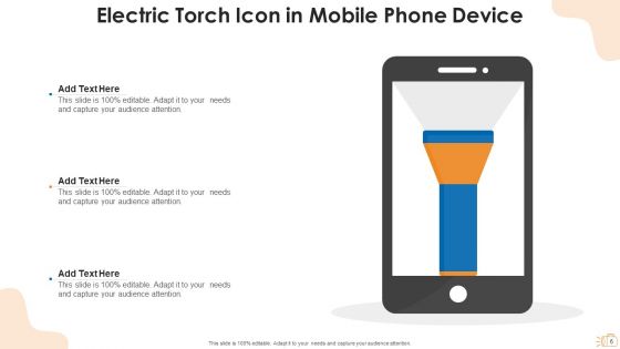 Electric Torch Smartwatch Mobile Ppt PowerPoint Presentation Complete Deck With Slides