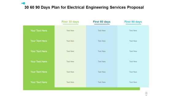 Electrical Engineering Services Proposal Ppt PowerPoint Presentation Complete Deck With Slides
