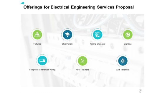 Electrical Engineering Services Proposal Ppt PowerPoint Presentation Complete Deck With Slides