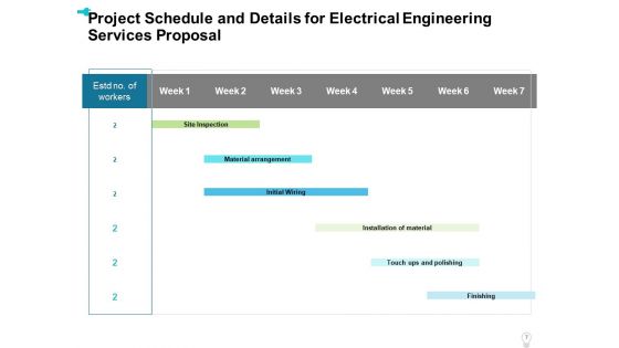 Electrical Engineering Services Proposal Ppt PowerPoint Presentation Complete Deck With Slides
