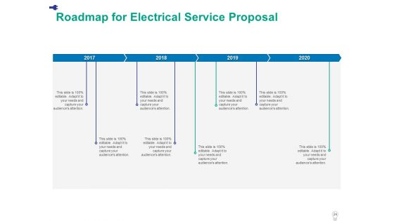 Electrical Service Proposal Template Ppt PowerPoint Presentation Complete Deck With Slides
