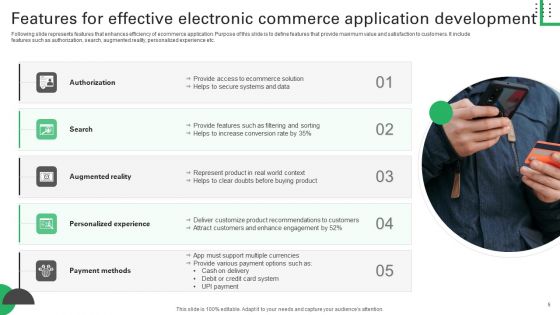Electronic Commerce Application Ppt PowerPoint Presentation Complete Deck With Slides