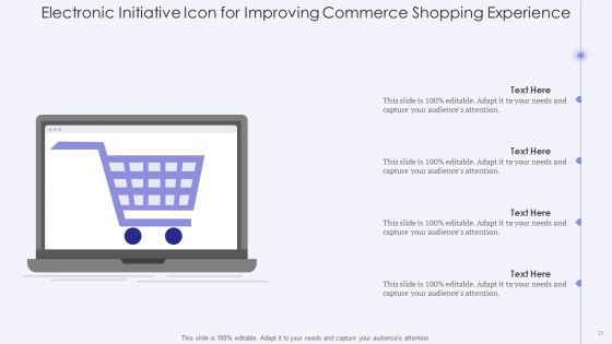 Electronic Commerce Initiative Ppt PowerPoint Presentation Complete With Slides