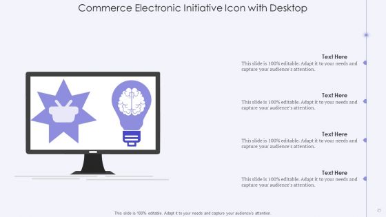 Electronic Commerce Initiative Ppt PowerPoint Presentation Complete With Slides