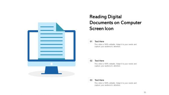 Electronic Data Digital Documents Ppt PowerPoint Presentation Complete Deck