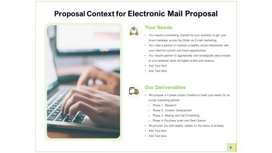 Electronic Mail Proposal Ppt PowerPoint Presentation Complete Deck With Slides