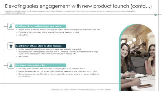 Elevating Sales Engagement With New Product Launch Product Release Commencement Sample PDF