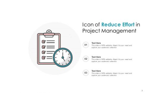 Eliminate Work Reduce Effort Project Management Operation Efficiency Ppt PowerPoint Presentation Complete Deck