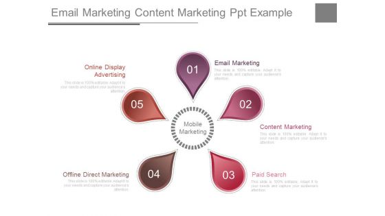 Email Marketing Content Marketing Ppt Example