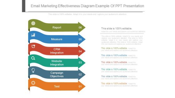 Email Marketing Effectiveness Diagram Example Of Ppt Presentation Email Marketing Effectiveness Diagram Example Of Ppt Presentation